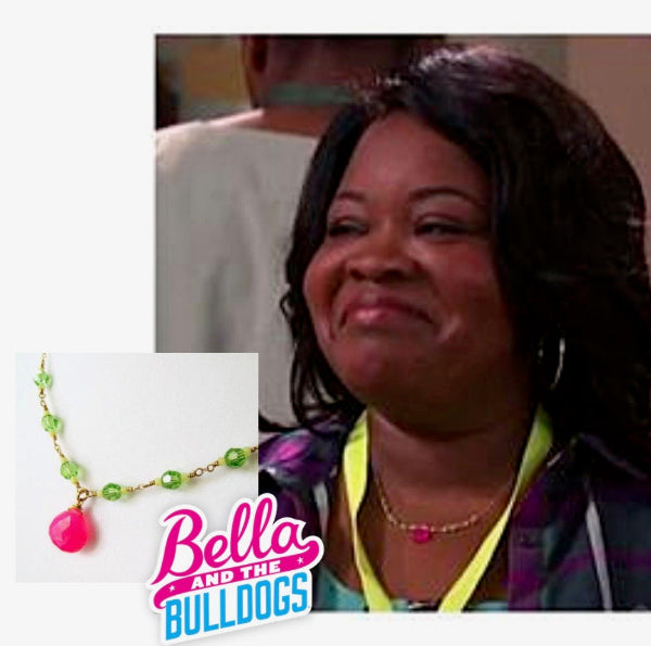 Sienna Grace Jewelry Necklace Worn in Bella and the Bulldogs TV show