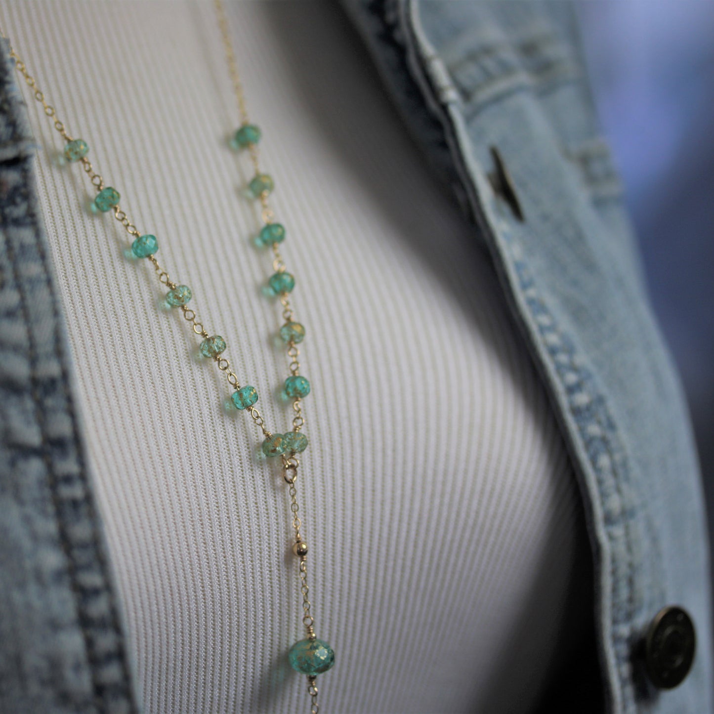 Mermaid Y Style Layering Necklace - Sienna Grace Jewelry