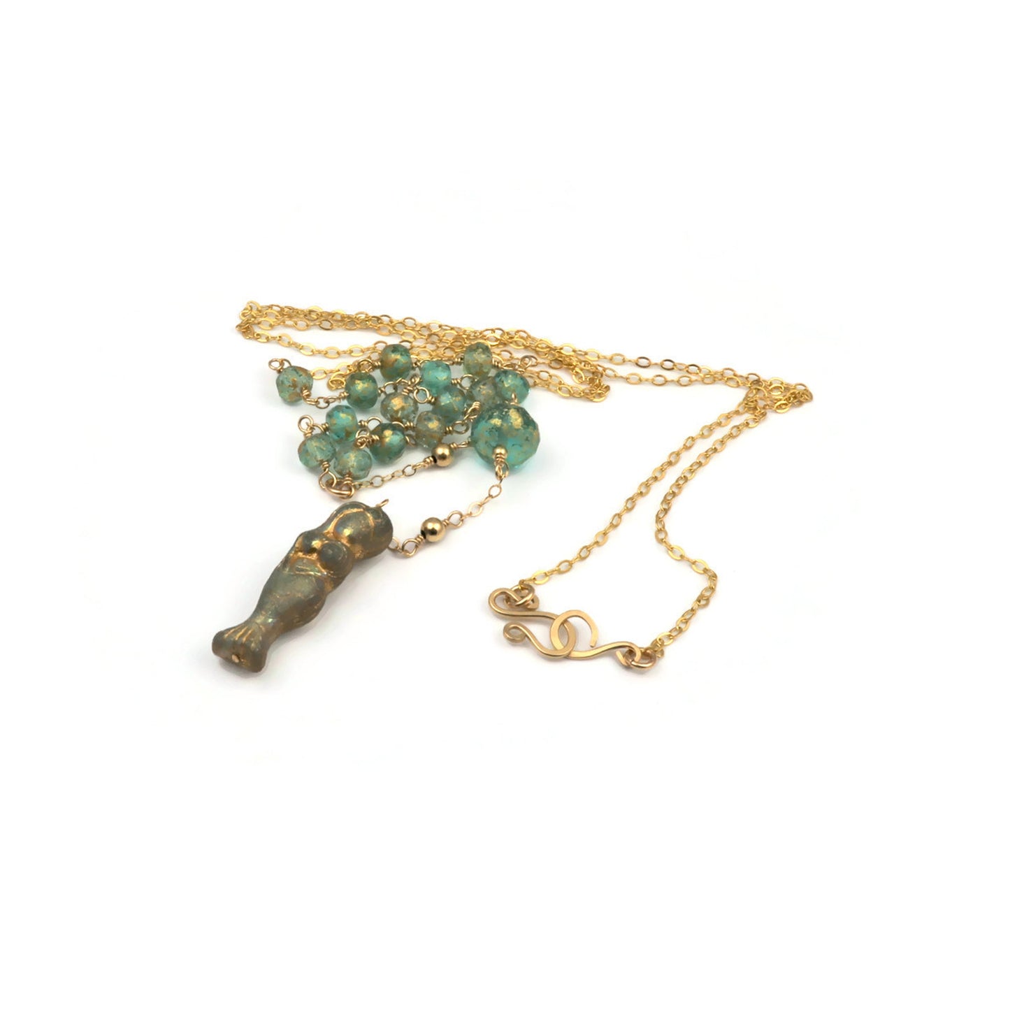 Mermaid Y Style Layering Necklace - Sienna Grace Jewelry