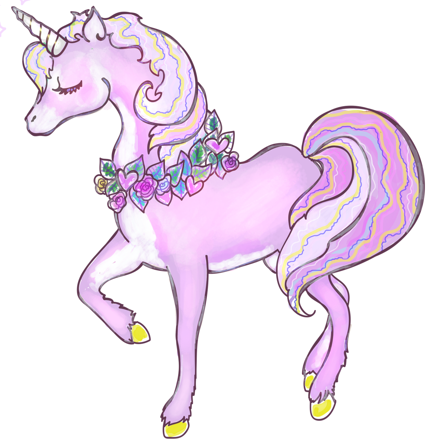 Swarovski Crystal Silver Earrings Unicorn Colors Dangle Drop Earrings - Sienna Grace Jewelry | Pretty Little Handcrafted Sparkles