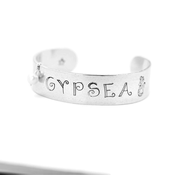 Mermaid Aluminum Adjustable Cuff Bracelet Gypsea Beach Lover Ocean Inspired - Sienna Grace Jewelry | Pretty Little Handcrafted Sparkles