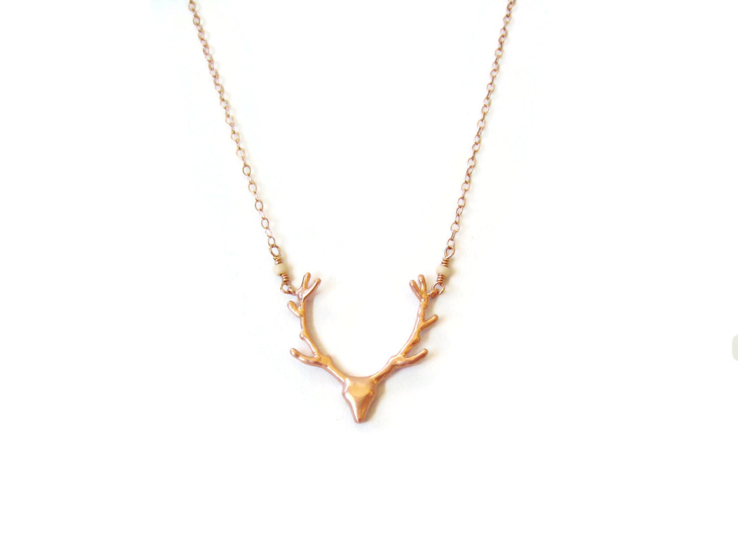 As Seen On Pretty Little Liars Rose Gold Deer Necklace - Sienna Grace Jewelry | Pretty Little Handcrafted Sparkles