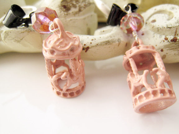 Merry Go Round Carousel Earrings - Sienna Grace Jewelry | Pretty Little Handcrafted Sparkles