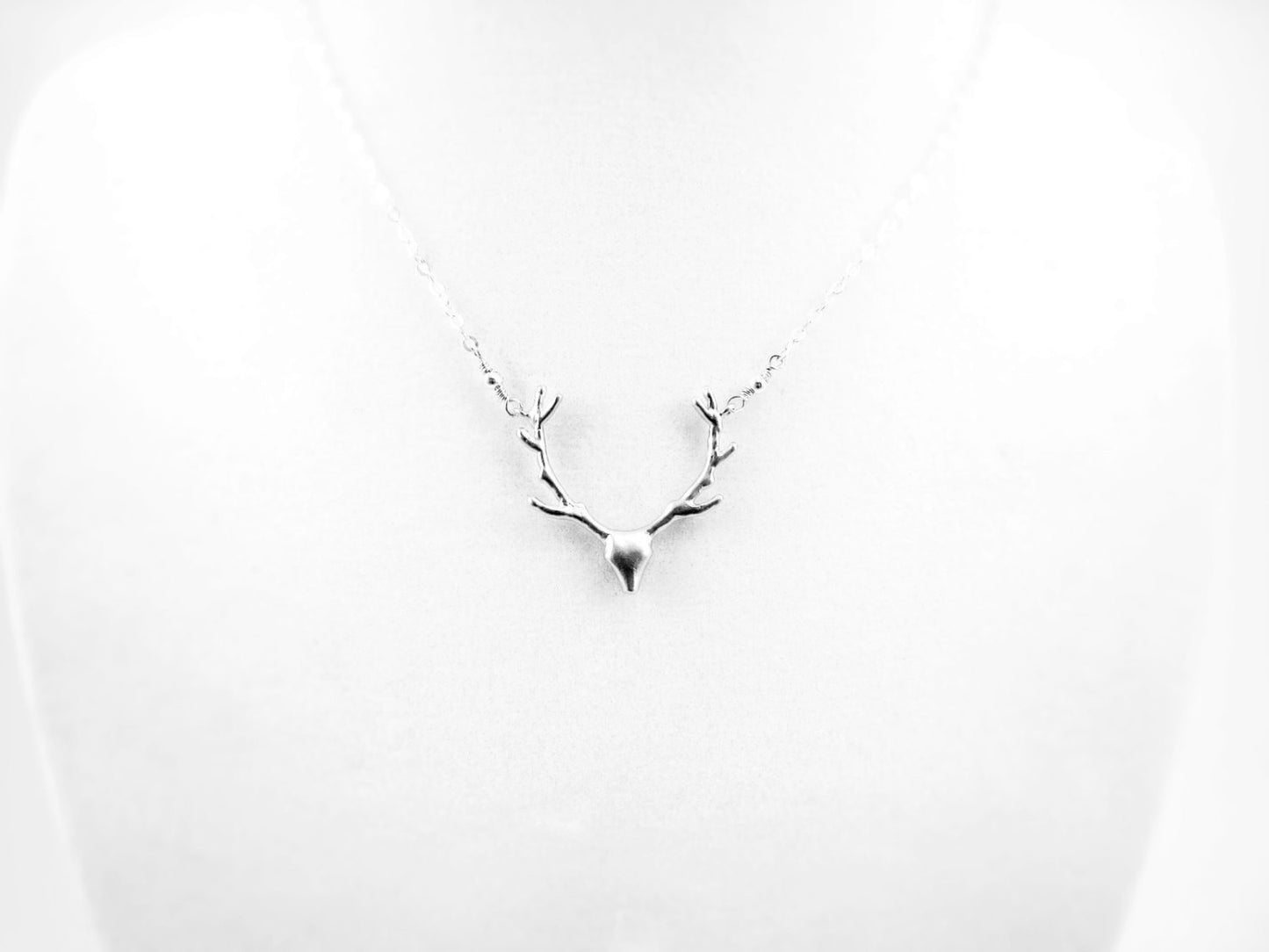 Silver Deer Necklace As Seen on Pretty Little Liars Spencer Hastings - Sienna Grace Jewelry | Pretty Little Handcrafted Sparkles