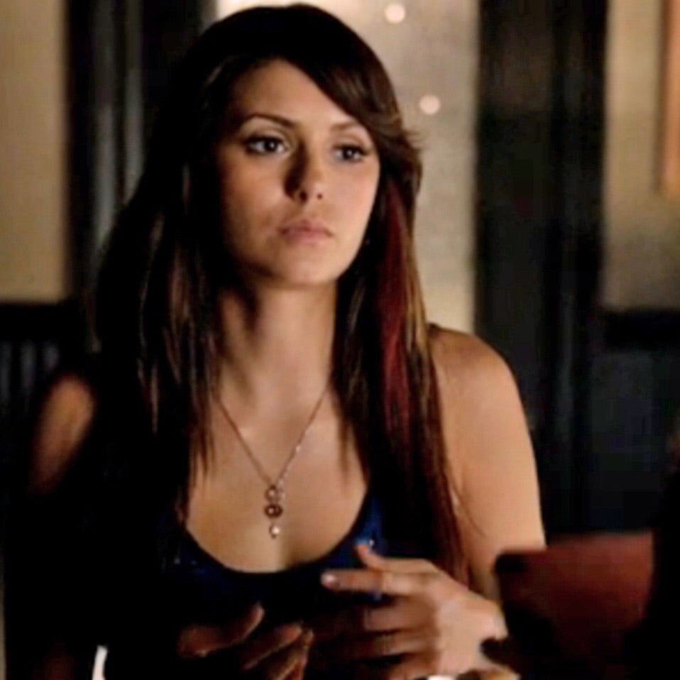 As Seen On The Vampire Diaries Elena Gilbert Vintage Crystal Necklace –  Sienna Grace